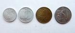 1988-1989 Чехословакия 5, 10, 20 и 50 хелер, фото №2