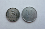 2000 Приднестровье ПМР 5 и 10 копеек, фото №2
