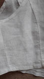 Лёгкая женская белая жилетка с перламутровыми пуговицами, Италия, фото №11