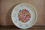 Декоративная советская тарелка, настенная тарелка, фото №2