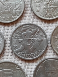 Монеты 2 рубля 2000 г(6 шт)2001 г( 1 шт), фото №4