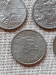 Монеты 2 рубля 2000 г(6 шт)2001 г( 1 шт), фото №9
