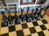 Стол-доска с шахматами и шашками, фото №7