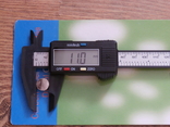 Штангенциркуль электронный 0-150 мм с глубименомером LCD Микрометр Carbon, фото №4