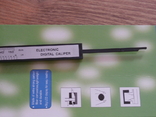 Штангенциркуль электронный 0-150 мм с глубименомером LCD Микрометр Carbon, фото №5