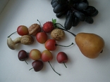 Для интерьера-пластмассовые фрукты-овощи -отличная копия, фото №3