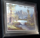 Картина Голография Озеро в Горах, фото №5