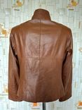 Куртка легкая. Жакет кожаный MADELEINE кожа Наппа р-р 40-42 (состояние), фото №7