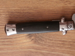 Cкладной выкидной нож стилет Buck USA Bayonet Classik italian stilatto 22.5см, photo number 8