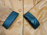 Куртка легкая. Жакет кожаный HIDE PARK кожа наппа p-p XXL(состояние), photo number 8