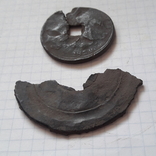 Дукач из монеты и часть реставратору, бронза, фото №3