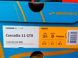 Brooks Cascadia 11 Gore-Tex - Кросівки Оригінал (44.5/28.5), photo number 8