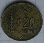 20 сенти, Литва, 1925г., фото №5