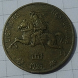 20 сенти, Литва, 1925г., фото №7