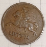 Литва, 5 центай, 1936г., фото №3