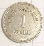 1 марка, Эстония, 1922г., фото №2