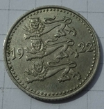 1 марка, Эстония, 1922г., фото №7