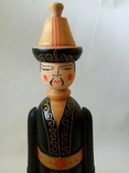 Монгол из Березки дерево сувенирная кукла фигурка СССР, фото №8