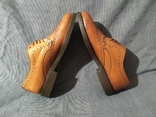 Туфли сделаны в Португалии REGIFEL 41р Кожа Инспектор Кожаные ботинки, фото №10