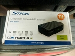 Цифровой эфирный HD приемник DVB-T2 Strong SRT 8203 Новый, photo number 2