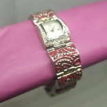 Quartz women's watches. Bracelet with enamel. On the go, photo number 4