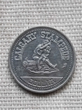 Монета 1 торговый доллар Жетон Токен Медаль 1980 год. Седло. Лошадь Ковбой Канада, фото №4
