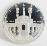  США 1 доллар 1984г XXIII летние Олимпийские игры 1988 года в Лос-Анжелесе, фото №3
