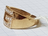 Золотое кольцо 585 пробы Новое, фото №4