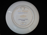 Настенная тарелка Ланселот и Гвиневра Фарфор Номерная + сертификат, фото №5