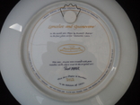 Настенная тарелка Ланселот и Гвиневра Фарфор Номерная + сертификат, фото №6