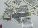 Карты игральные John Waddington Patience playing cards London 1963. 54 карты, фото №6