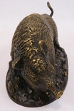 Бронзовая скульптура "Кабан", фото №3