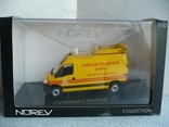 Renault Master - пожарная безопасность 1:43 Norev, фото №2