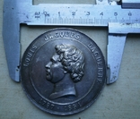 Настольная серебряная медаль Louis Jacques Daguerre, фото №8