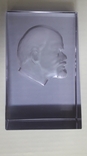 В.И.Ленин, имит.аметиста/фацет - 9х6х2,5/1 см., фото №9