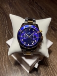Наручные часы мужские Chronte Nicolas Silver-Gold-Blue, фото №2