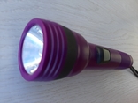 Фонарь на пальчиковых батарейках AA (R6)фиолетовый, фото №4