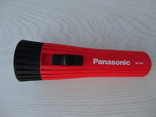 Фонарь Panasonic на батарейках D (R20)красный, фото №2