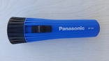 Фонарь Panasonic на батарейках D (R20)синий, фото №3