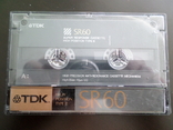 Касета TDK SR 60 (Release year: 1989), фото №2