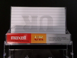 Касета Maxell UR 90 (Release year: 2002), фото №4