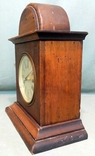 Quartz Time Desk Clock West Germany West Germany 1970s Wood, photo number 3