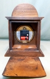 Quartz Time Desk Clock West Germany West Germany 1970s Wood, photo number 6