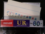 Касета Maxell UR 60 (Release year: 1997), фото №4