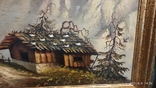 Картина "Австрийские Альпы", масло, 79х59 см, XIX в, Schottner, Германия., фото №8