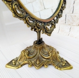 Table mirror, Italy, bronzing., photo number 3