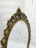 Table mirror, Italy, bronzing., photo number 4