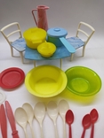 Table, chairs, toy dishes of the times of the USSR, photo number 3