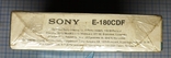 Видеокассета SONY CD180., фото №7