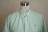 Polo Ralph Lauren оригинал Женская стильная рубашка в полоску кор. рукав хлопок 10, фото №4